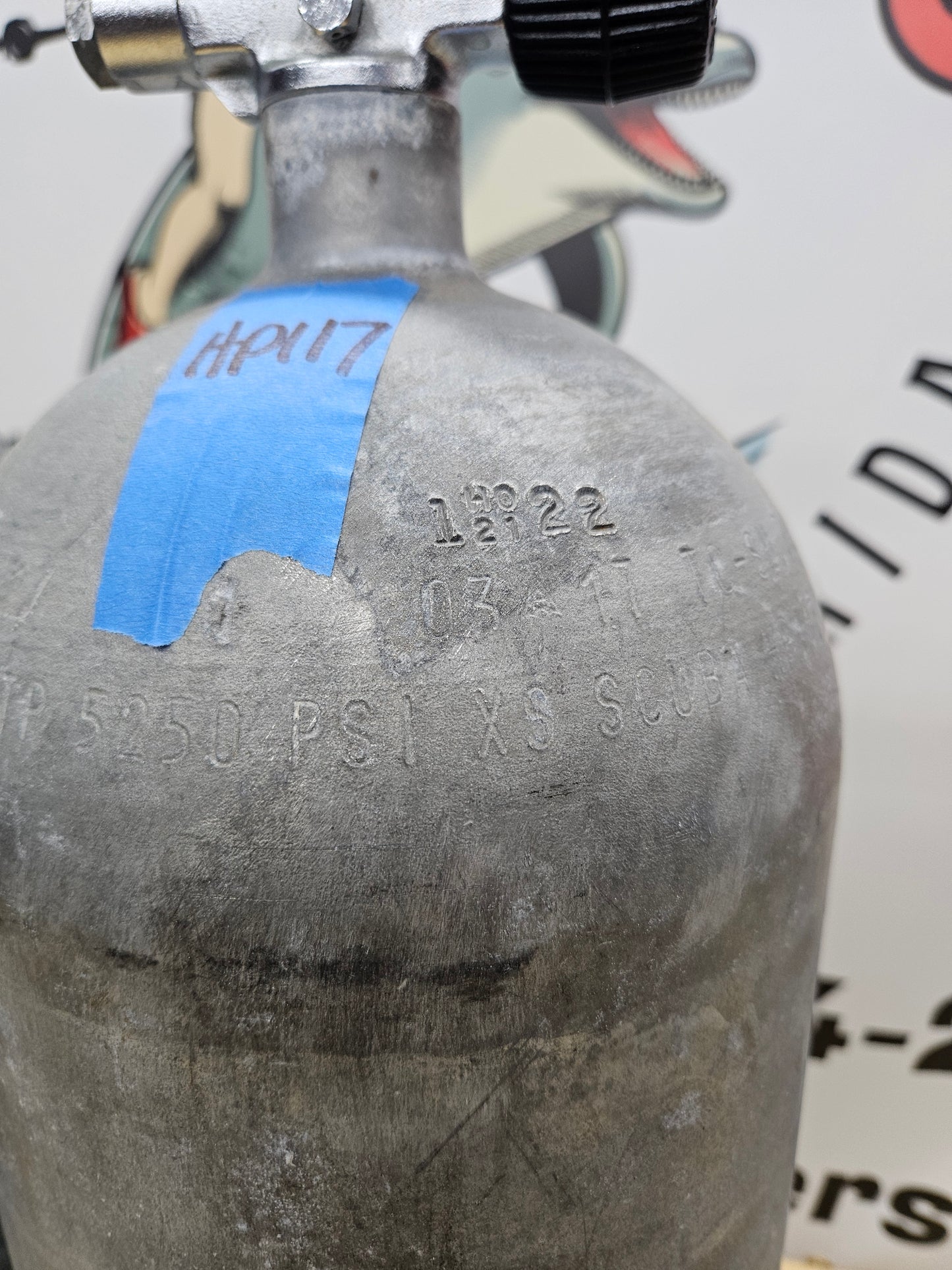 Faber HP117 Steel Scuba Tanks
