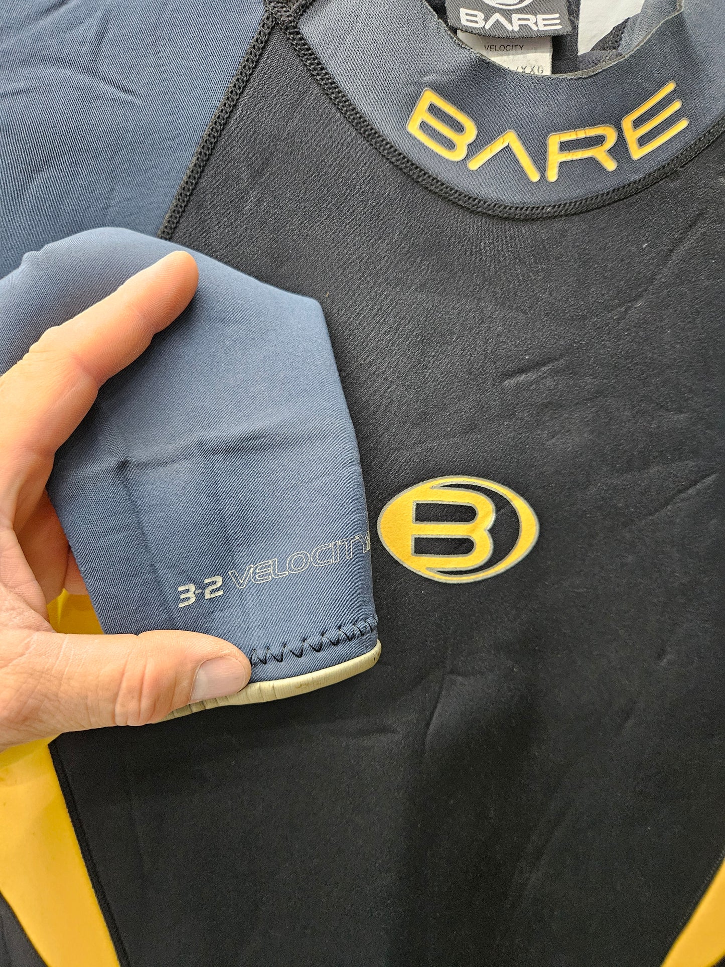 Bare 3/2mm Velocity Wetsuit (2XL)