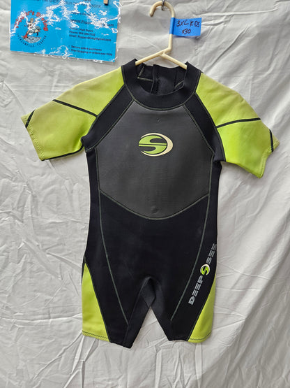 Deep See 2mm Kids Wetsuit (Kids 3XL)