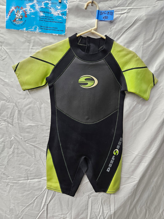 Deep See 2mm Kids Wetsuit (Kids 3XL)