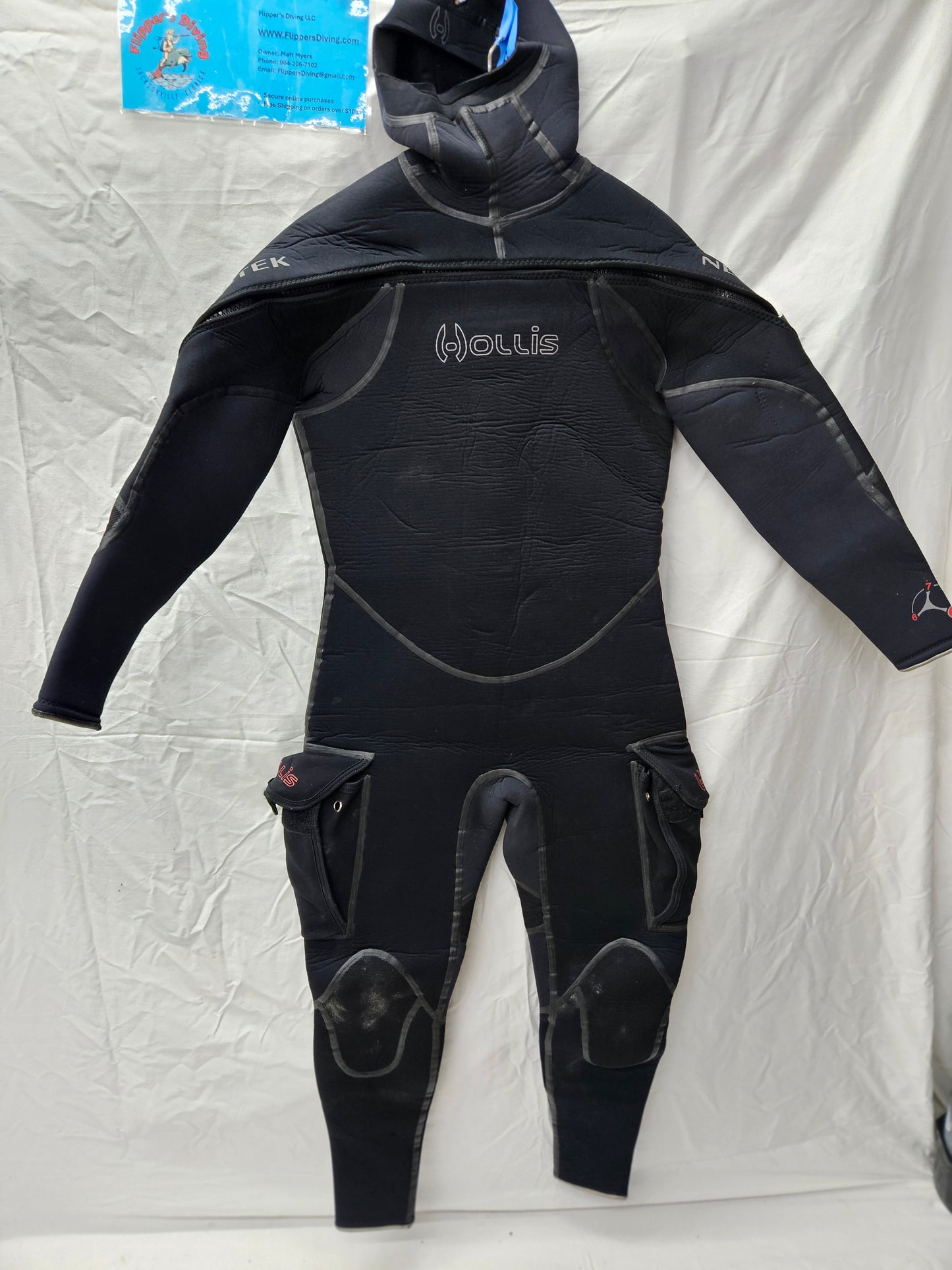 Hollis Neotek Semidry Wetsuit (LARGE)