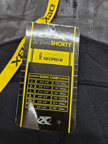 OBX 3/2mm Shorty Wetsuits *NOS* (S, M & 2XL)