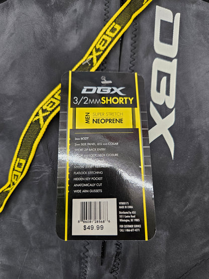 OBX 3/2mm Shorty Wetsuits *NOS* (S, M & 2XL)