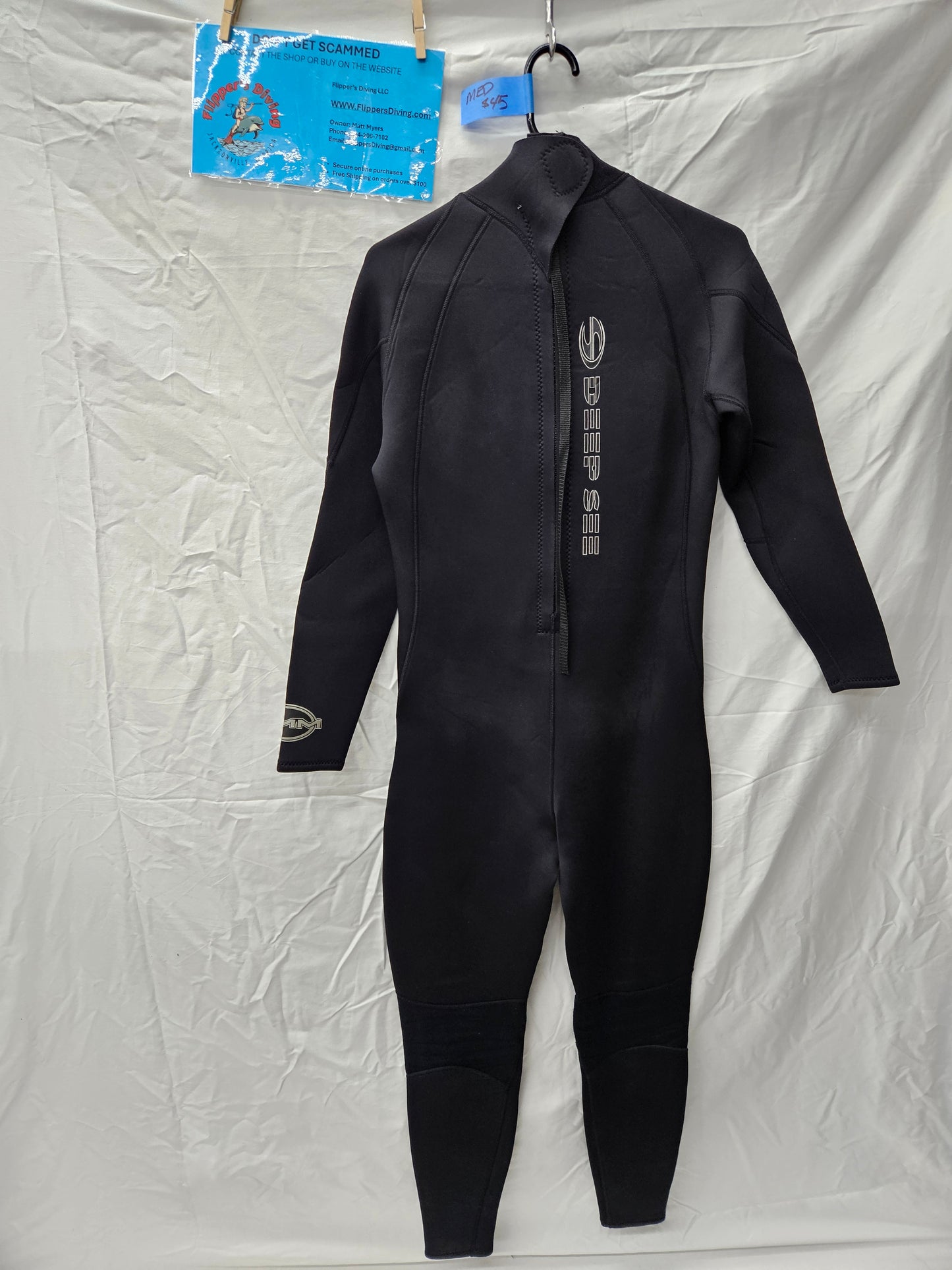Deep See 3mm Wetsuit (Medium)