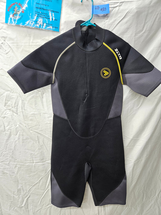 Zcco 3mm shorty wetsuit (Large)