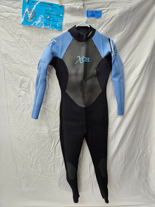 Xcel 4/3mm Wetsuit (Women's Size 10)