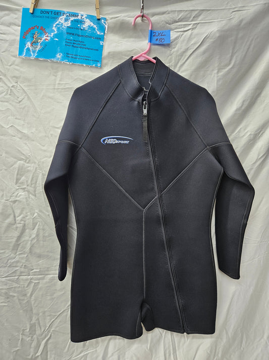 Neo Sport 3mm Farmer John Top (2XL)
