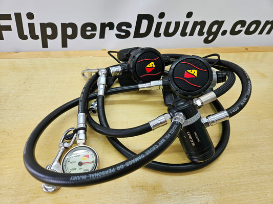 Dive Rite XT Regulator Set (JUST SERVICED!)