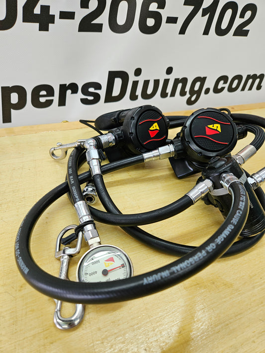 Dive Rite XT Regulator Set (JUST SERVICED!)