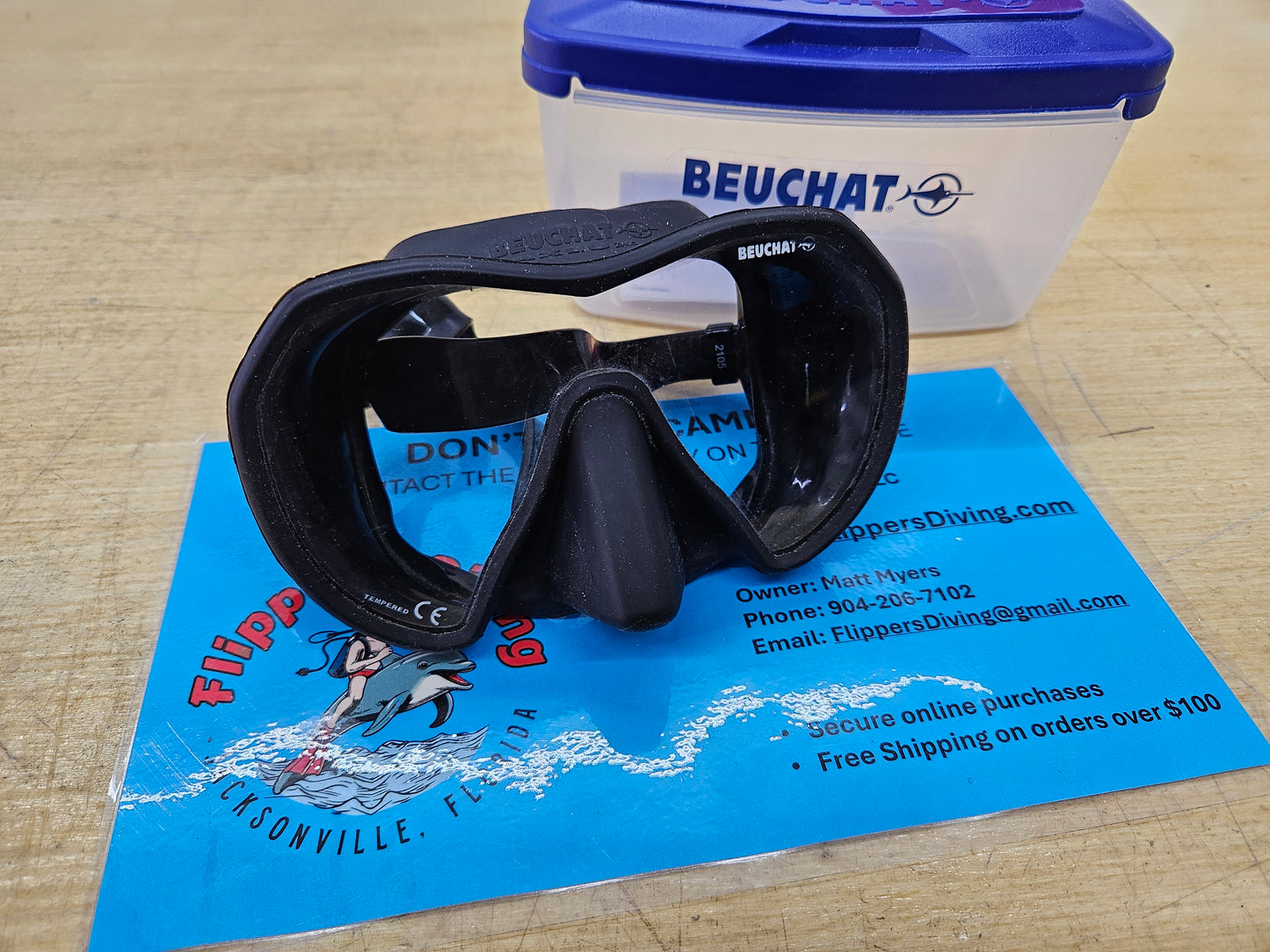 Beauchat "Maxlux S" Dive Mask