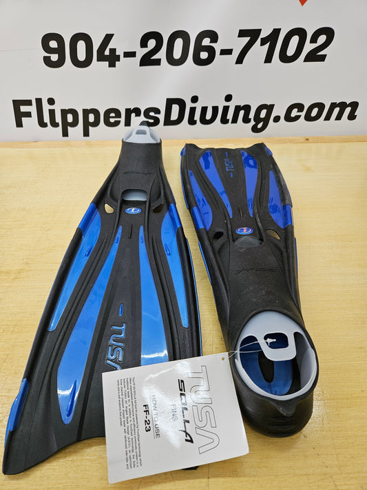 Tusa Solla Full Foot Fins (5-6)