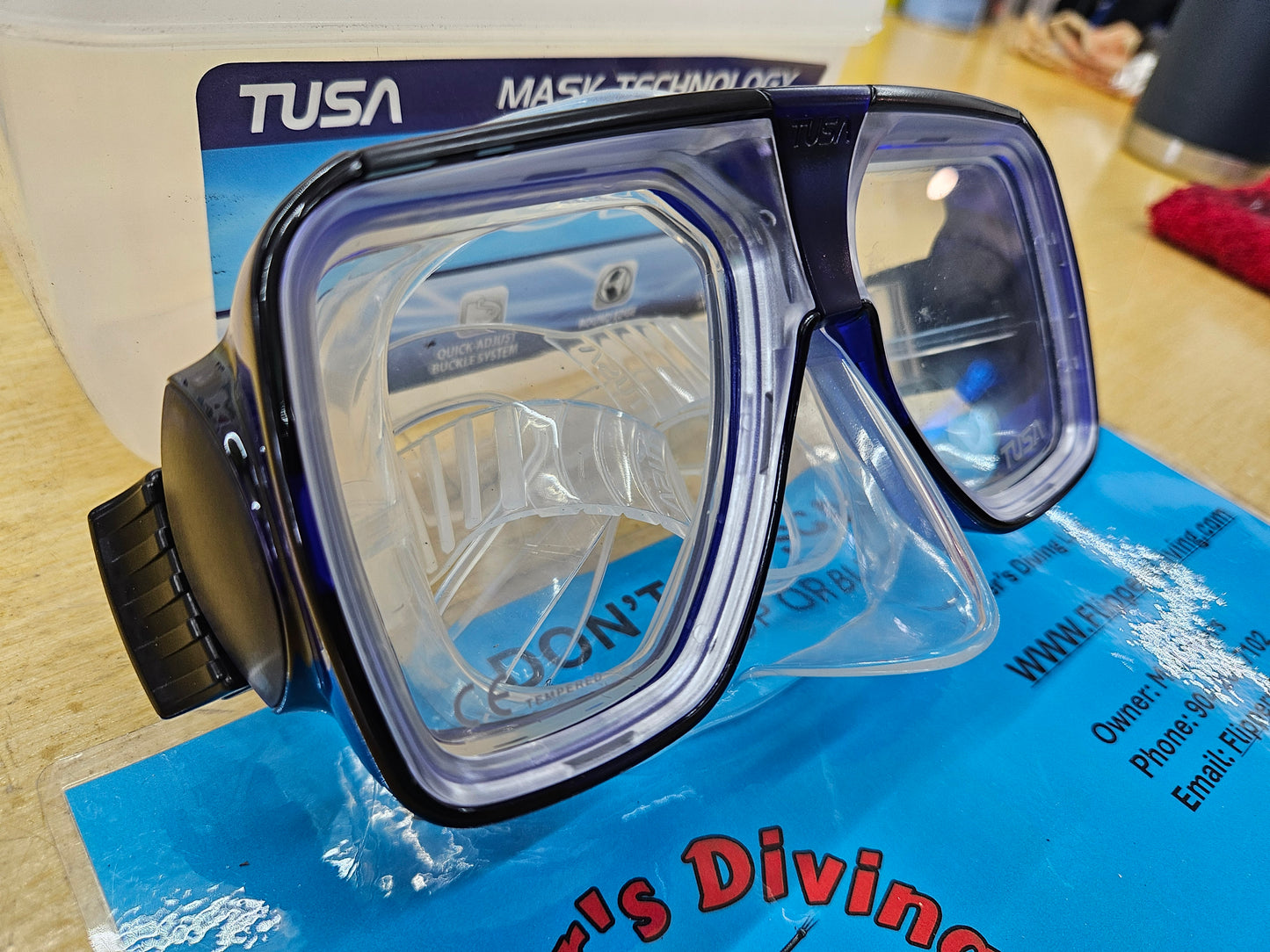 Tusa Liberator Plus Dive Mask