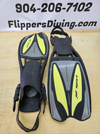 Scubapro Sport Jet diving fins (Medium 8-10)