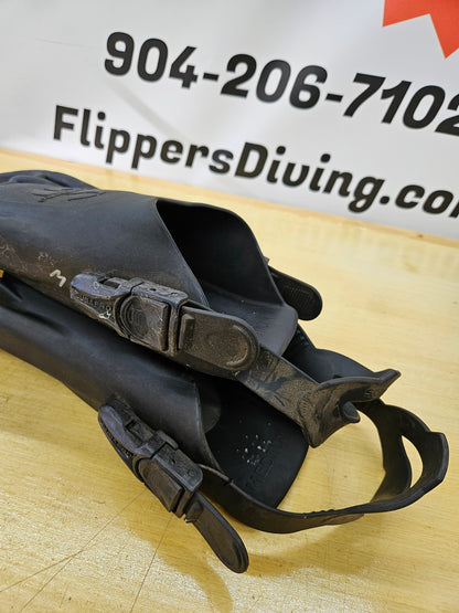 Scubapro Sport Jet diving fins (Medium 8-10)