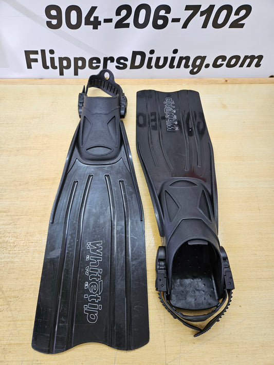 White Tip Hawaii Dive Fins (XL)