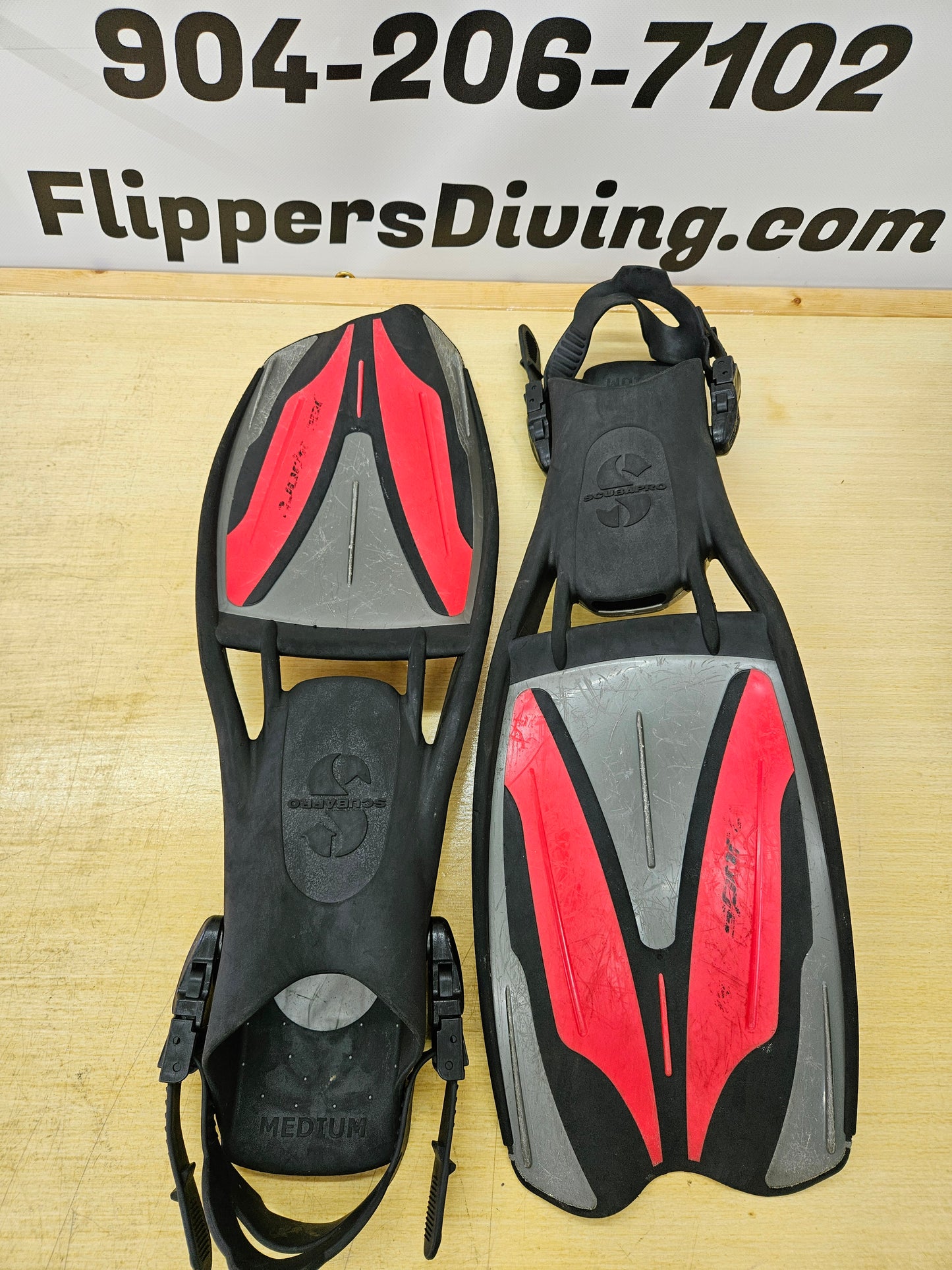 Scubapro Sport Jet Fins (Medium 8-10)