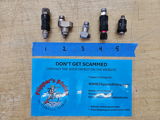 LP Gas Shut Off Valves/Sliders and Swivels