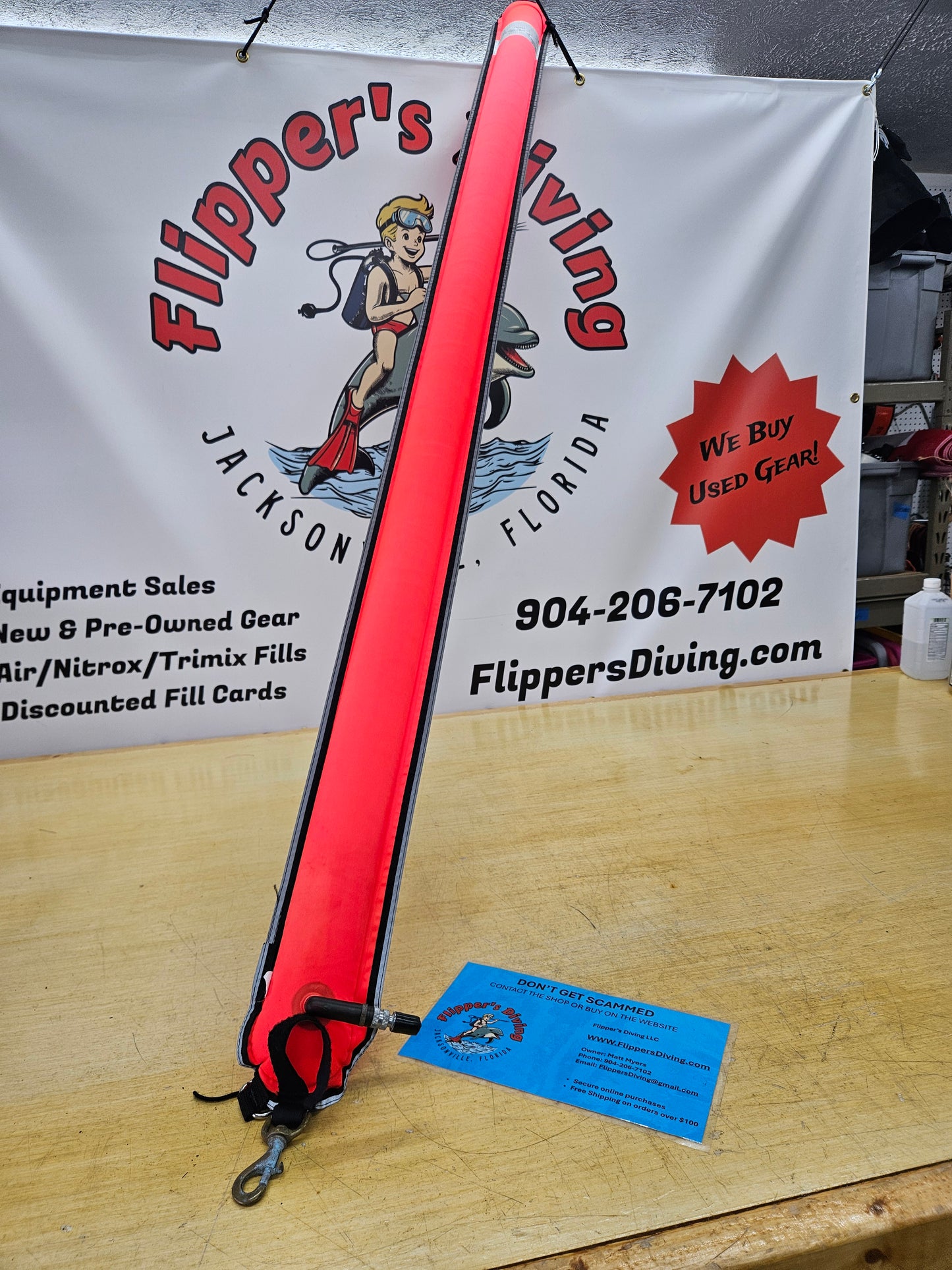 6ft Surface Marker Buoy (SMB)