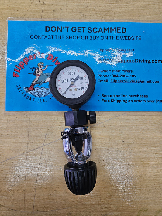 US Divers Aqualung Tank Pressure Checker