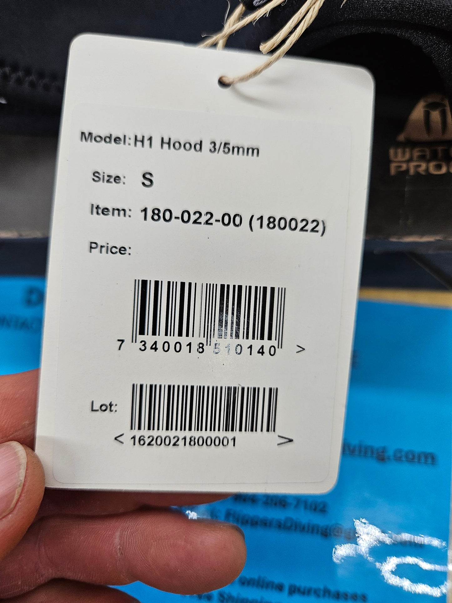 "Water Proof" H1 5/3mm Hood (Small & Medium)