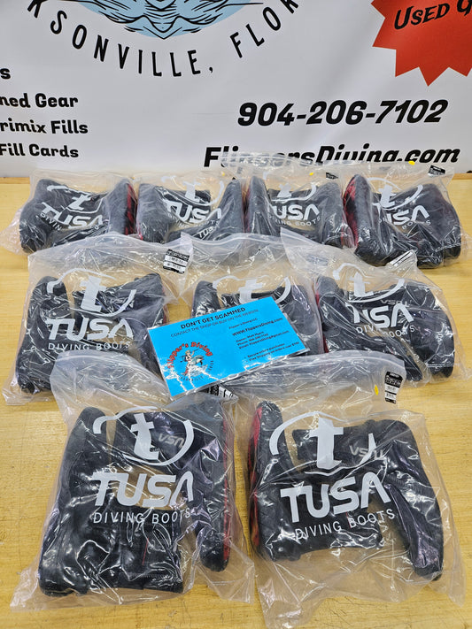 Tusa High Top Dive Boots *NEW OLD STOCK*