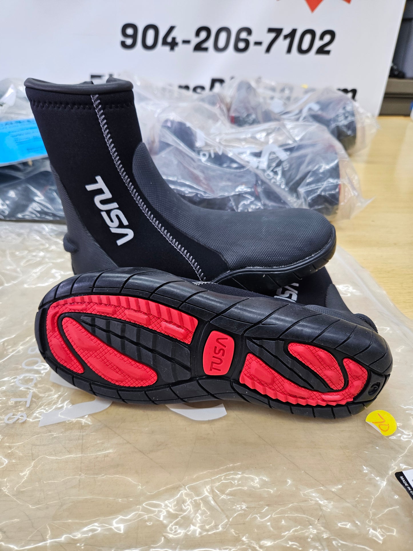 Tusa High Top Dive Boots *NEW OLD STOCK*