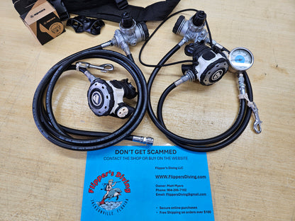 Apeks MTX-R Doubles Regulator Set