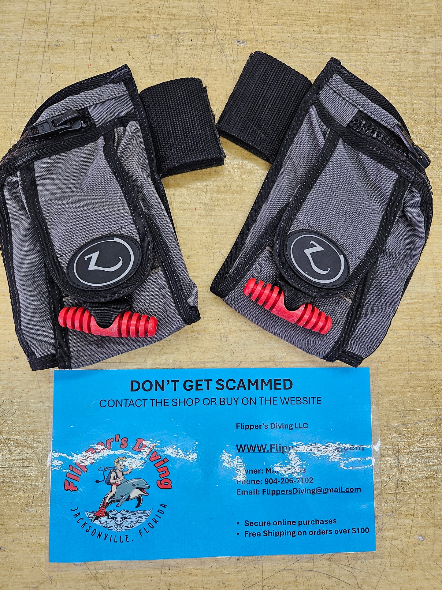 Zeagle Integrated Weight Pockets