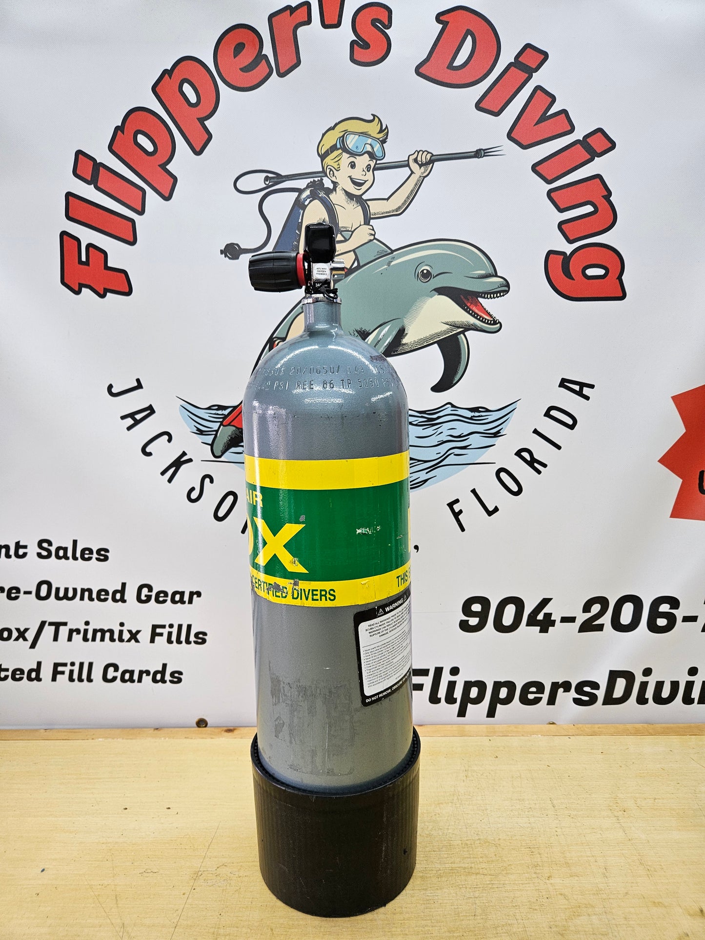 Faber HP100 Steel Scuba Cylinder