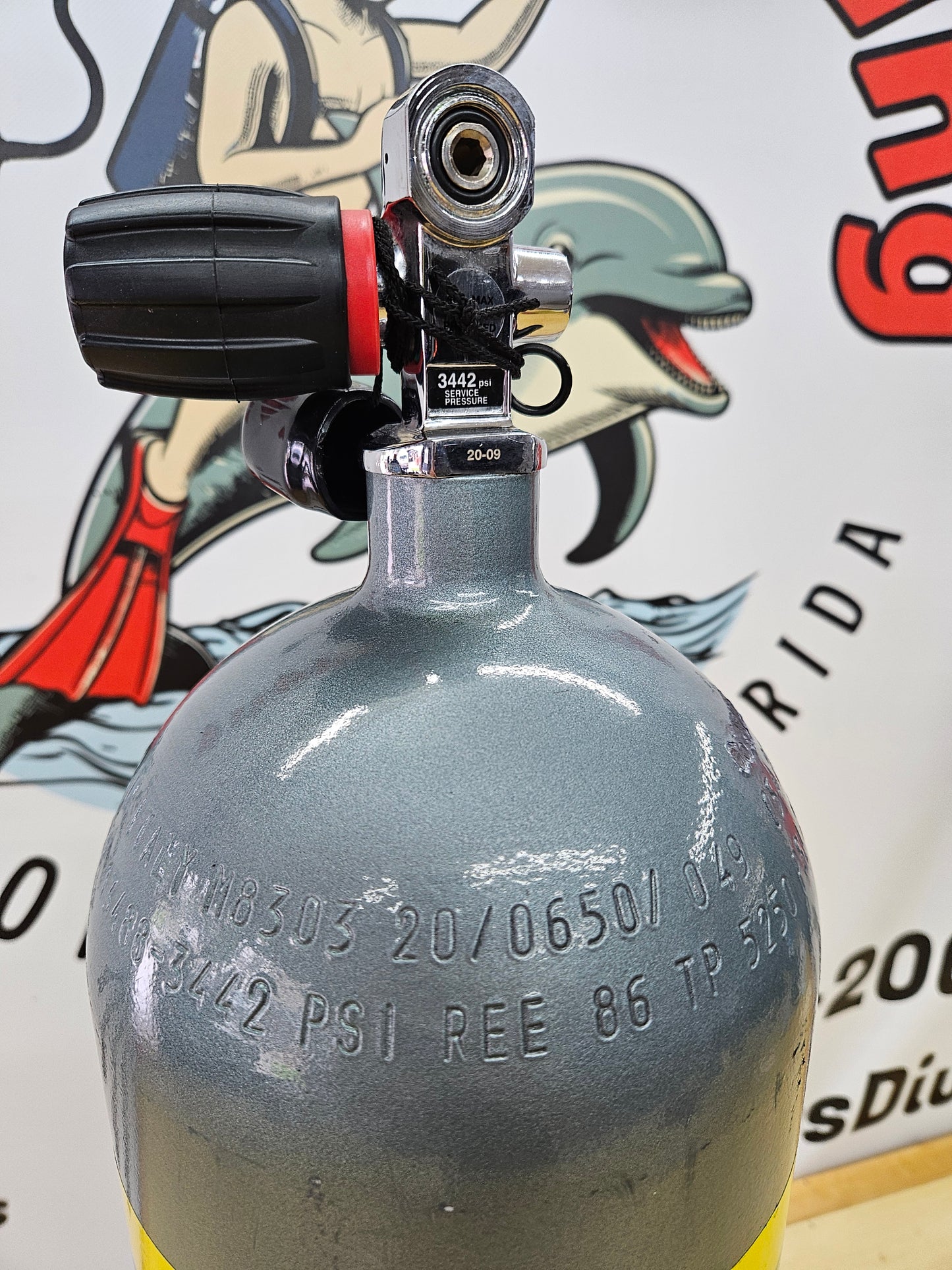 Faber HP100 Steel Scuba Cylinder