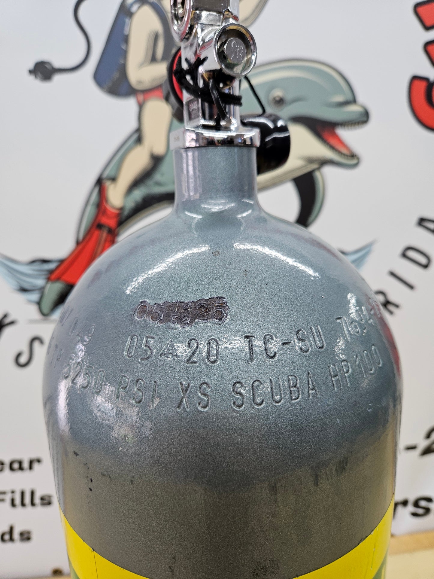 Faber HP100 Steel Scuba Cylinder