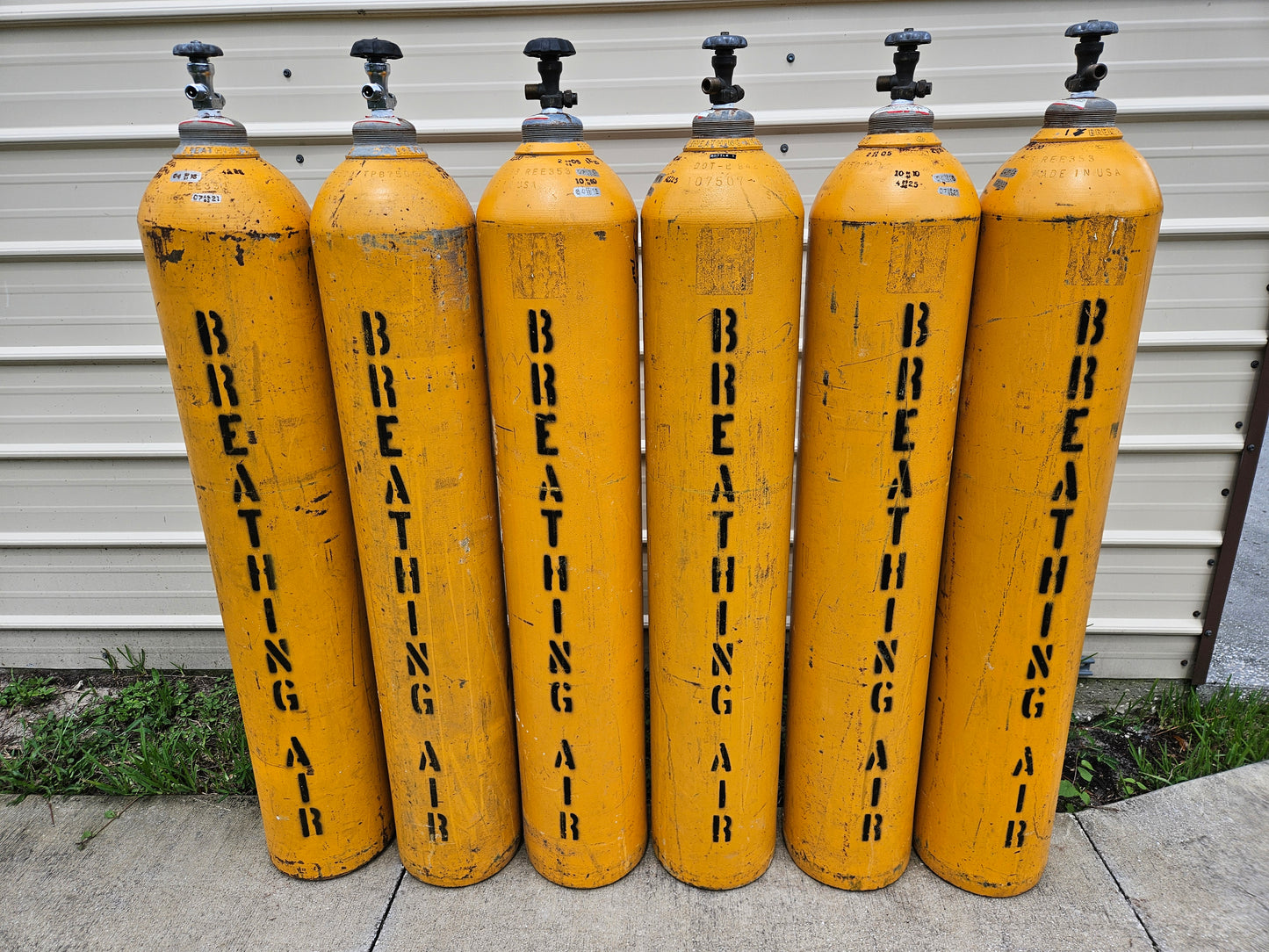 4500psi Gas Storage Bank Bottles