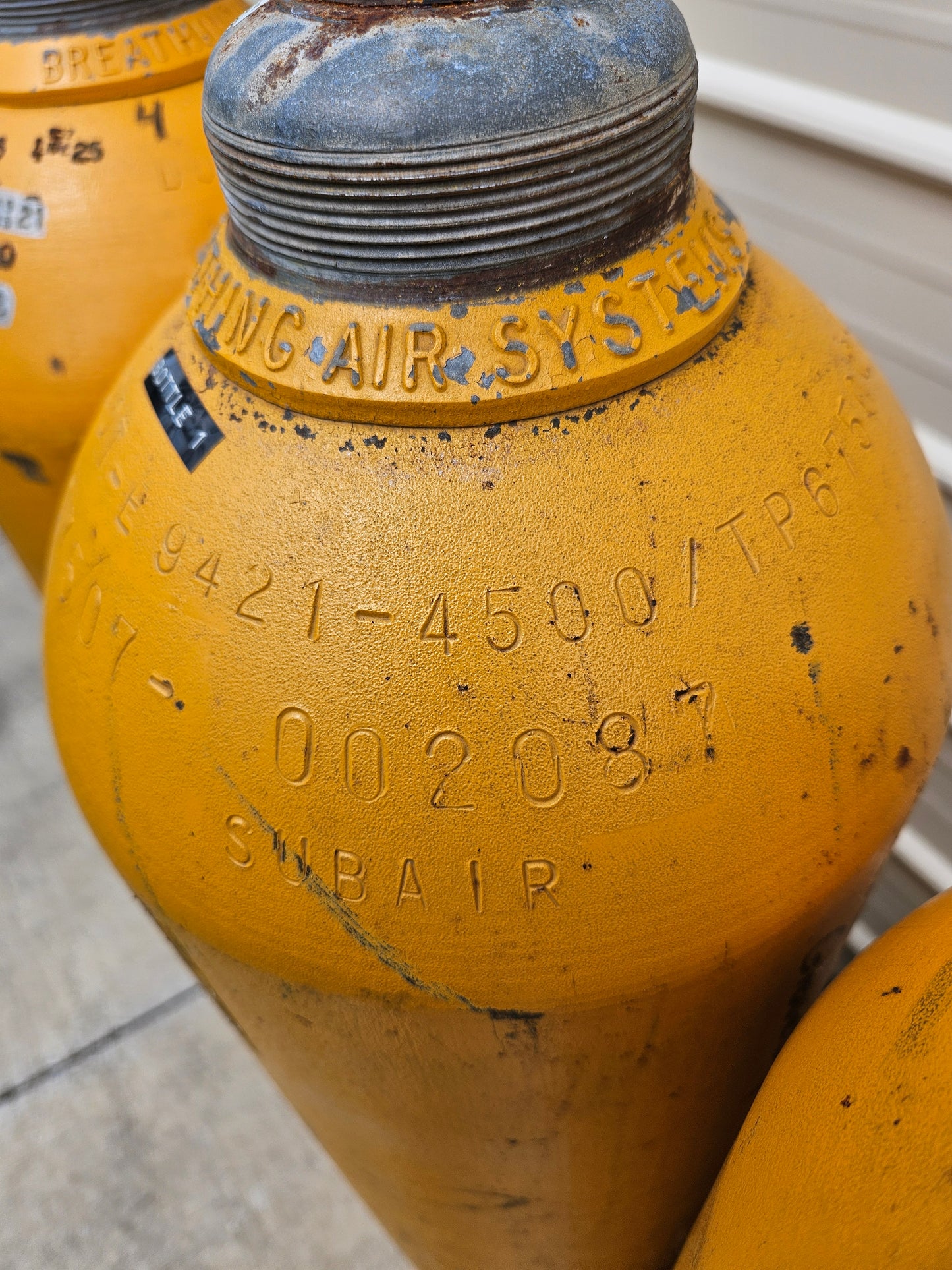 4500psi Gas Storage Bank Bottles