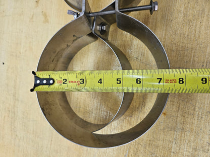 7.25" Stainless Steel Tank Bands #B001
