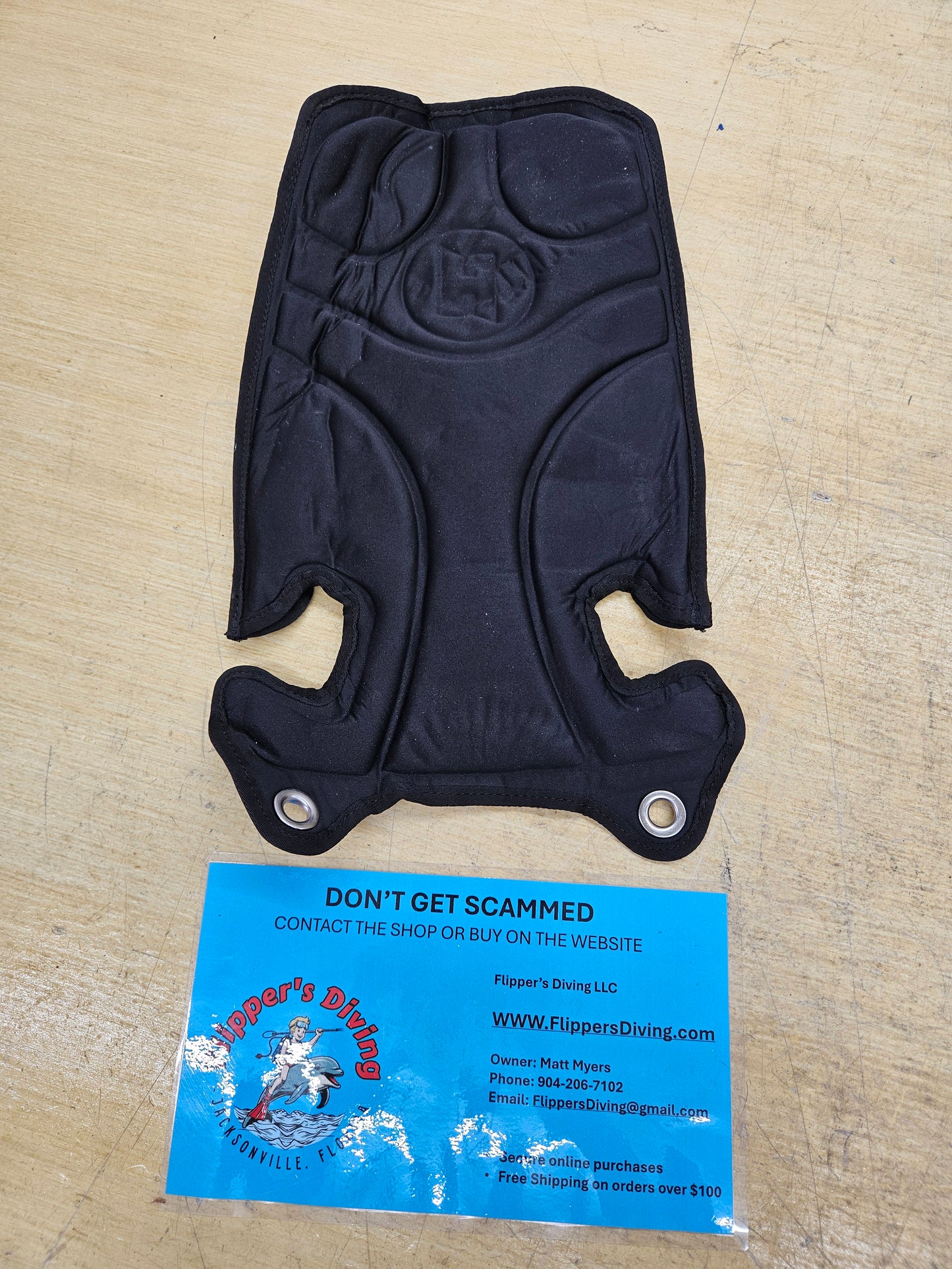 Halcyon backplate pad
