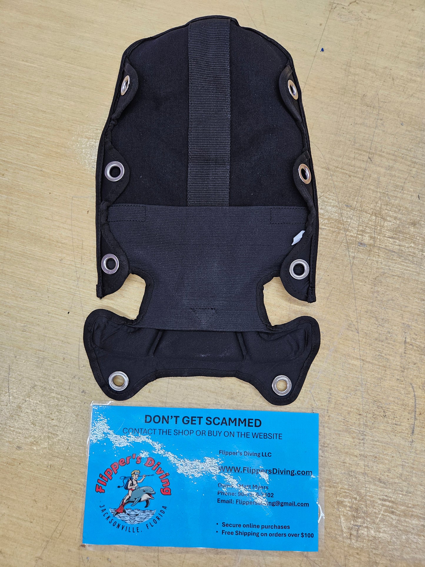 Halcyon backplate pad