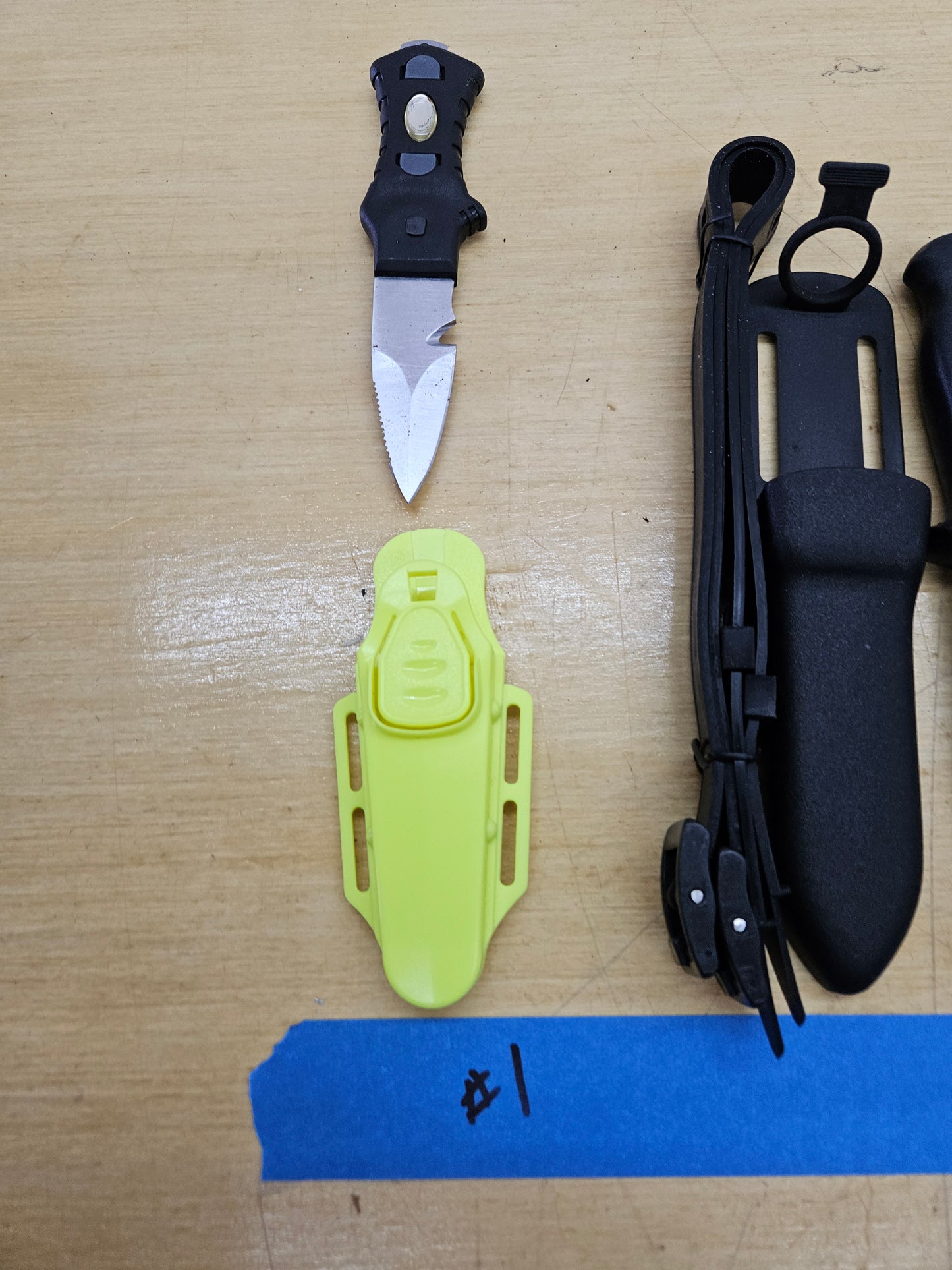 Divers Knives and Tools