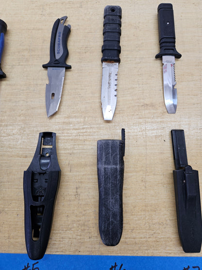 Divers Knives and Tools