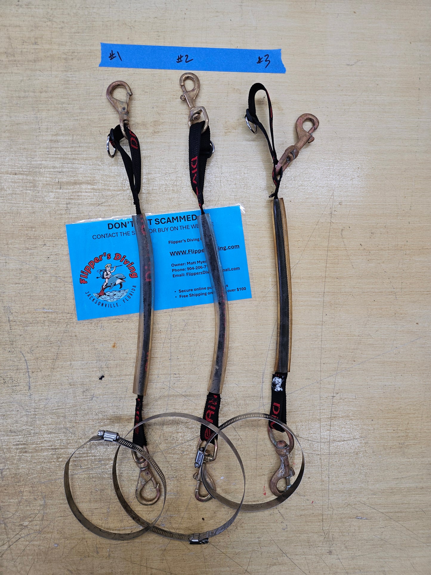 Dive Rite Stage Rigging