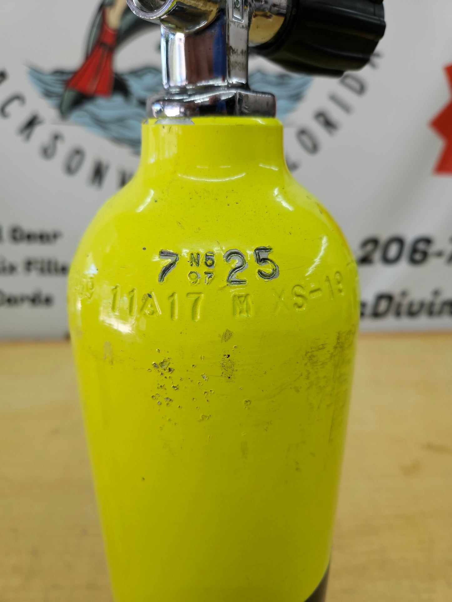 Aluminum 19cf Scuba Cylinder