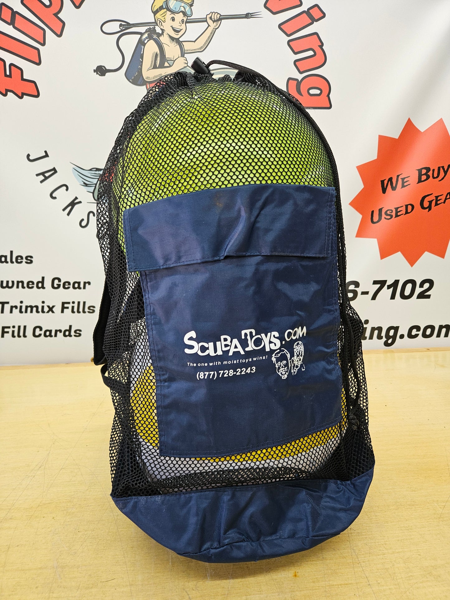 Mesh Backpack Bag