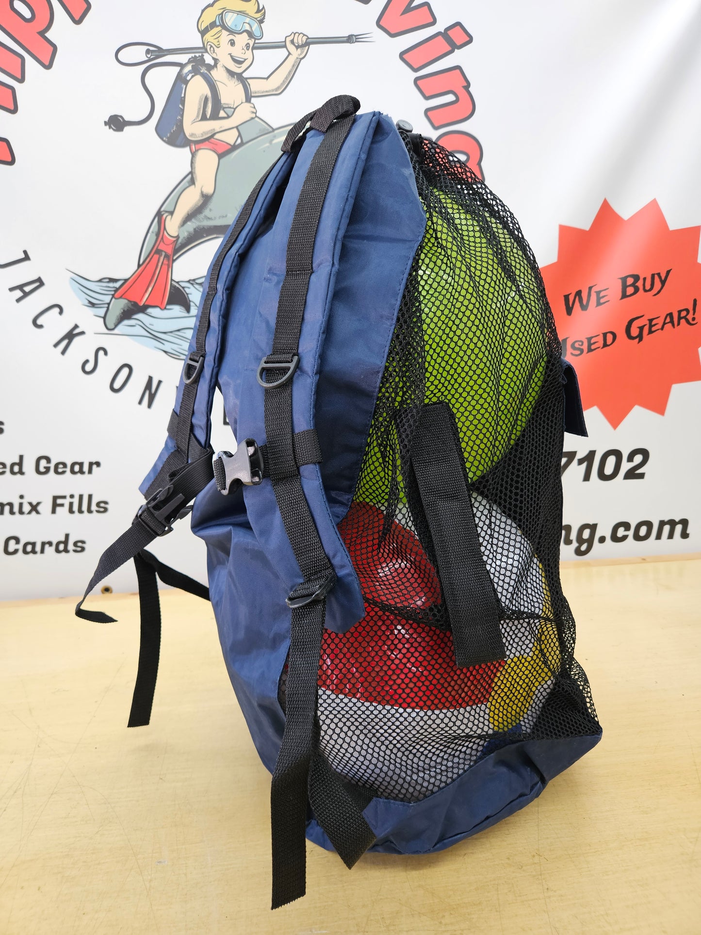 Mesh Backpack Bag