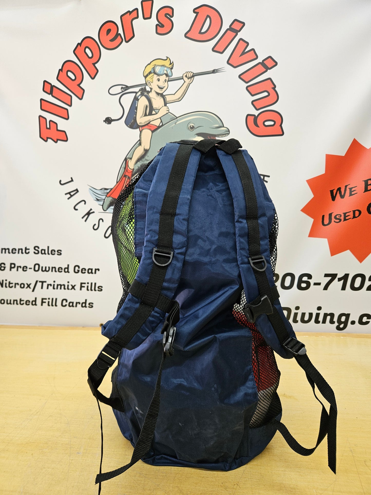 Mesh Backpack Bag