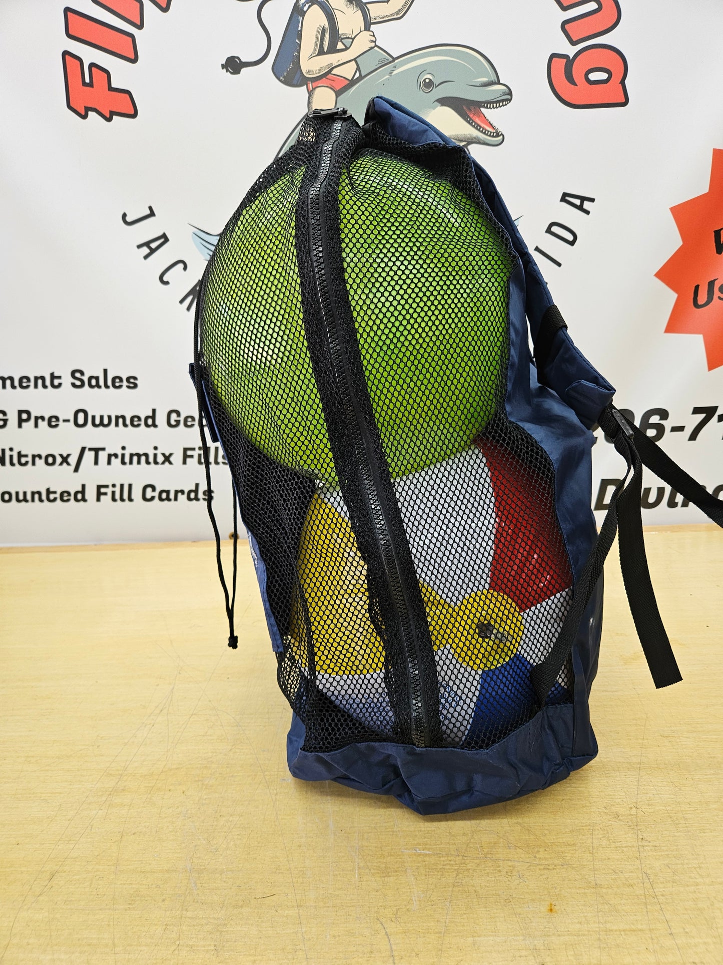 Mesh Backpack Bag
