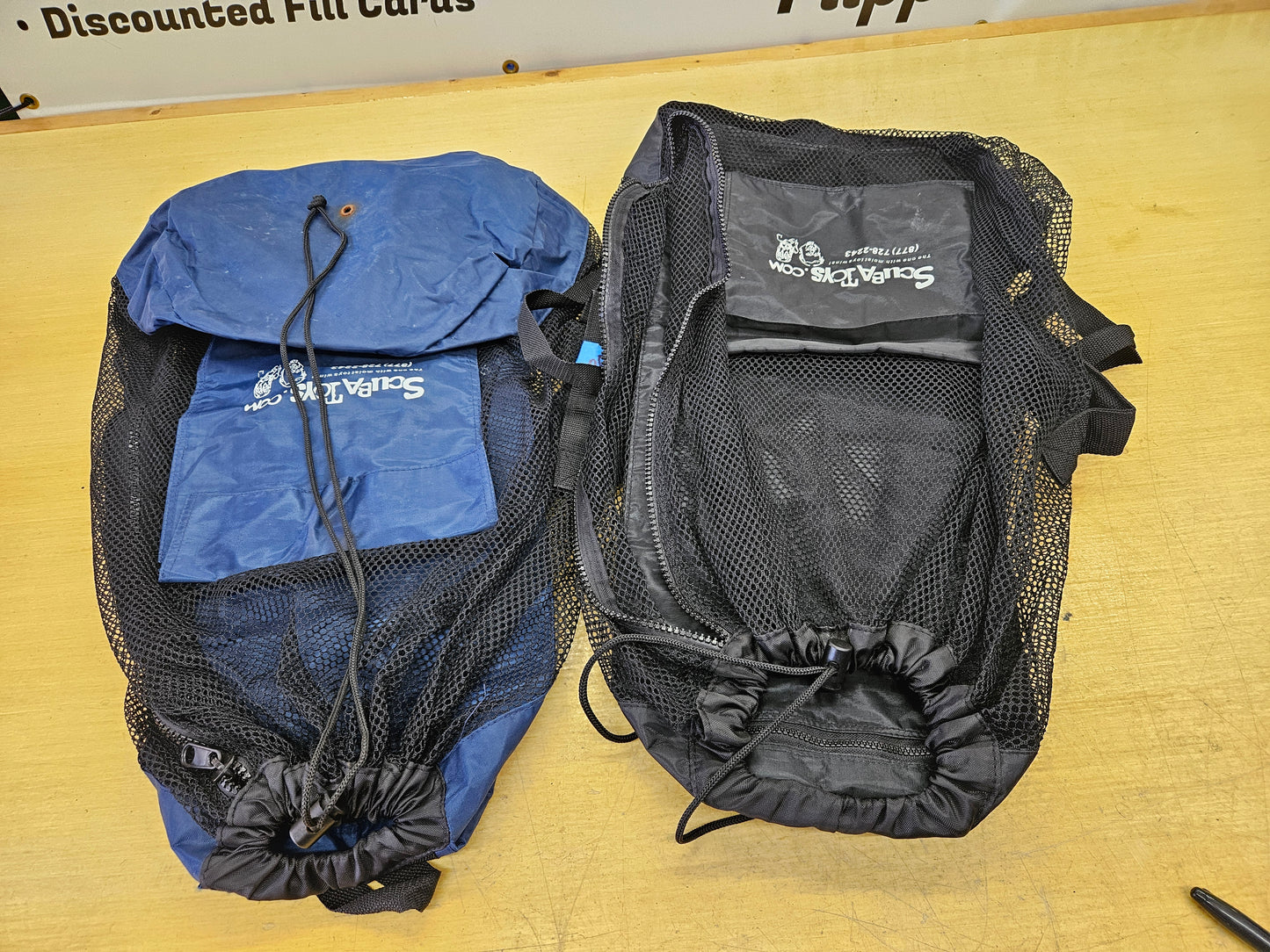Mesh Backpack Bag