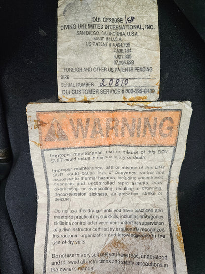 DUI CF200 Drysuit (Large??)