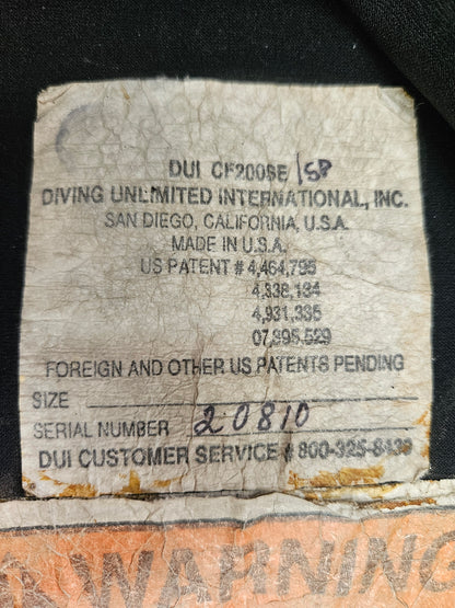 DUI CF200 Drysuit (Large??)