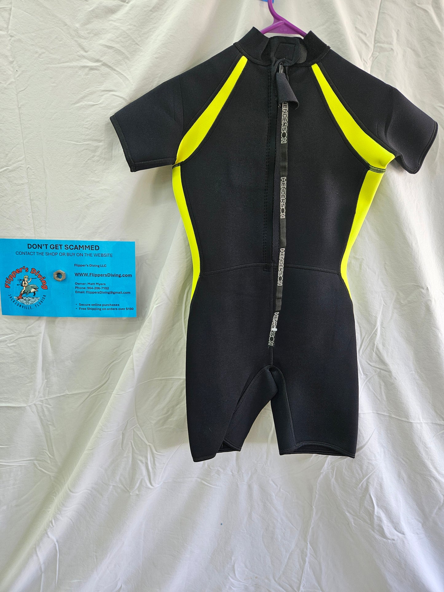 Henderson 2mm Shorty Wetsuit (Size 12)