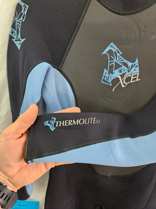 Xcel Thermolite 3/2mm Wetsuit (SIZE 8)