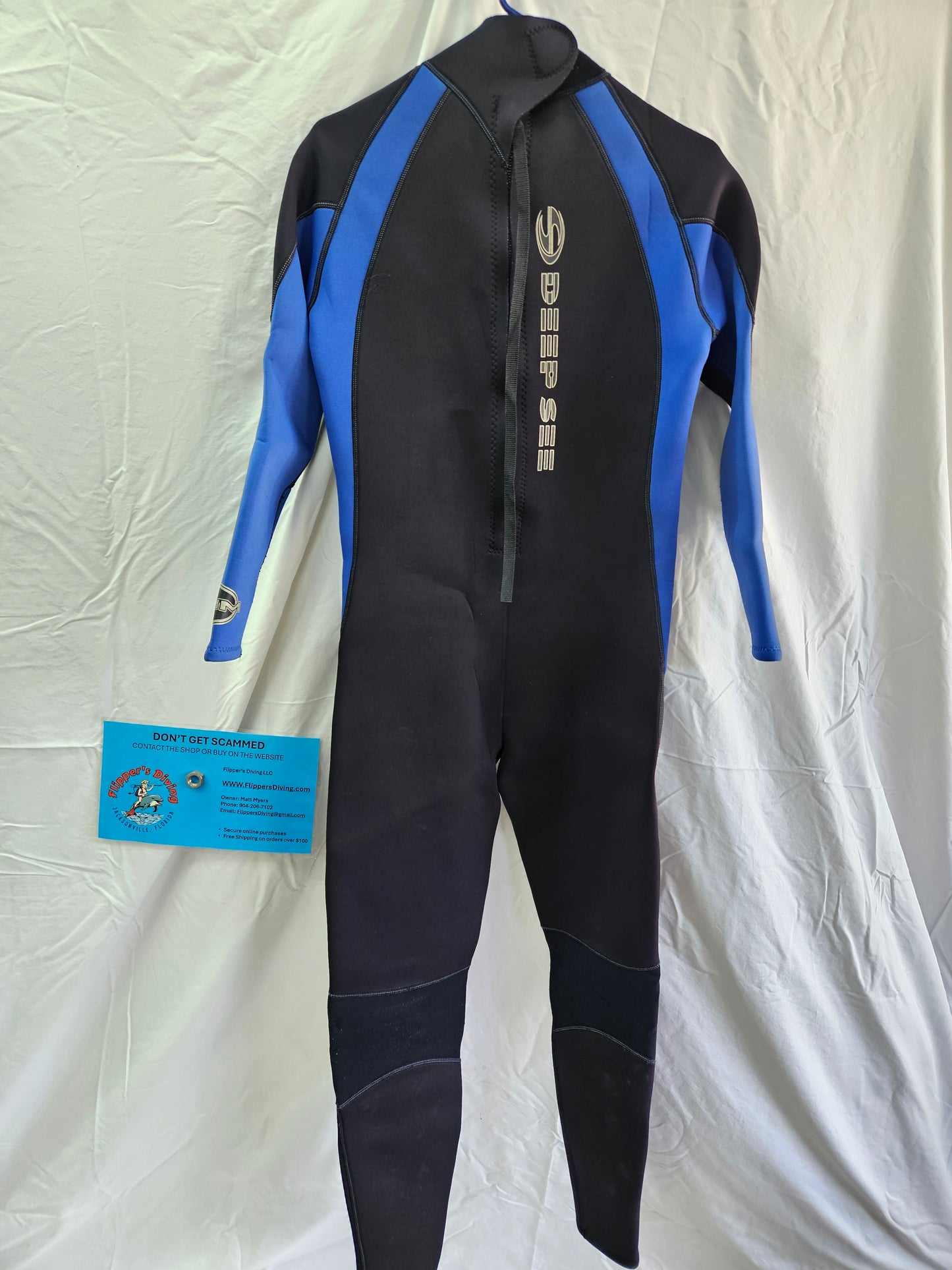 Deep See 3mm Wetsuit (MEDIUM)